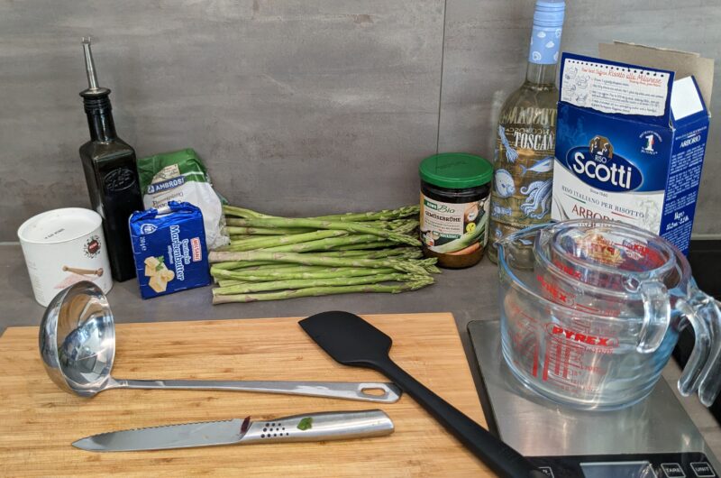Spargelrisotto