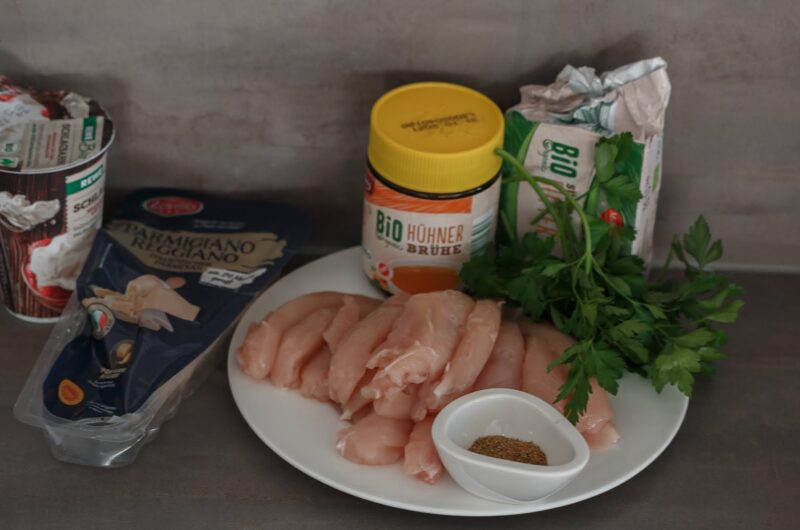 Chicken Alfredo aus dem Crock Pot