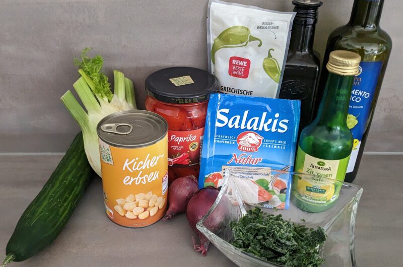 Kichererbsen Salat