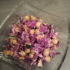 Rotkohl Kichererbsen Salat