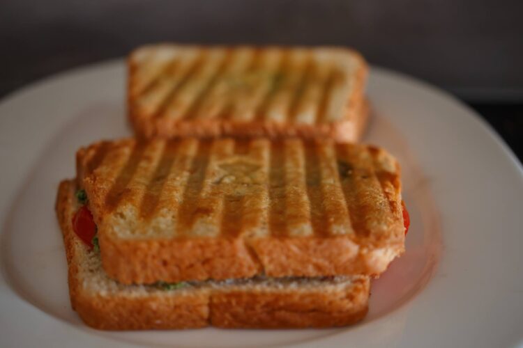 Pesto Sandwich vom Grill