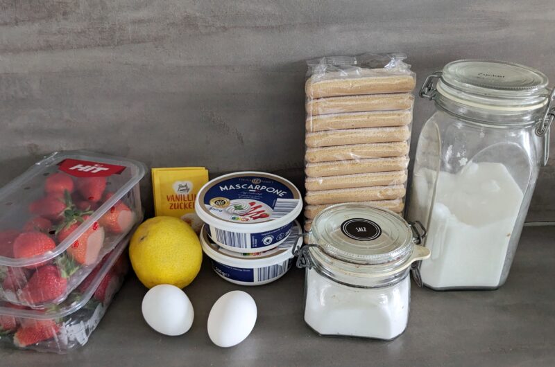 Erdbeer Tiramisu