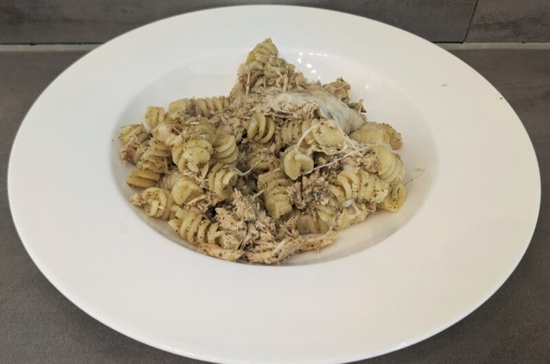 Chicken-Mozzarella-Pasta aus dem Crock Pot