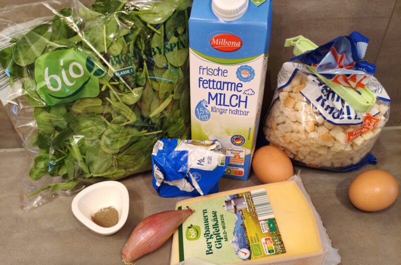 Spinat-Käse-Knödel