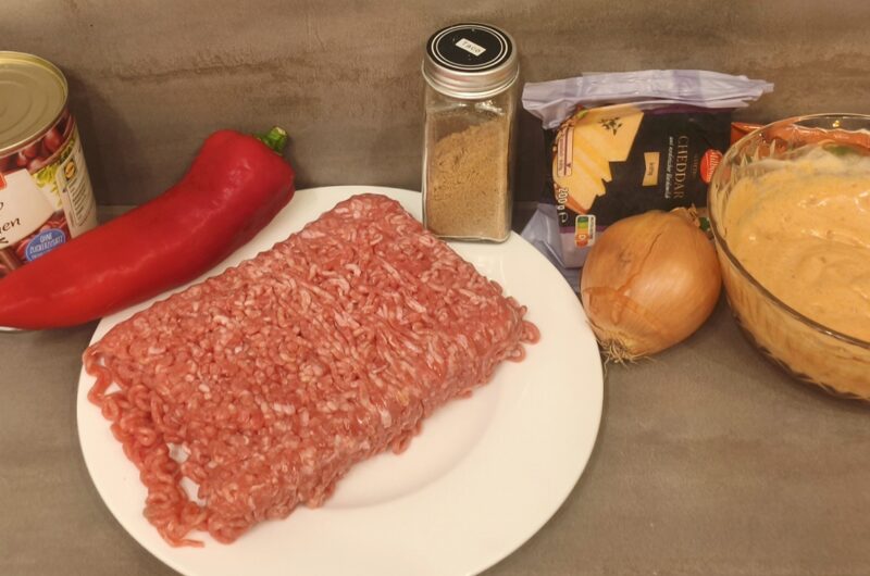 Tortilla Wrap mit Hack