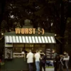 Wurst kiosk, Brandenburg Gate, Germany