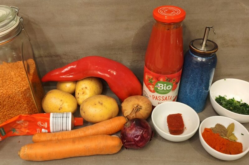 Vegetarischer Bauerntopf