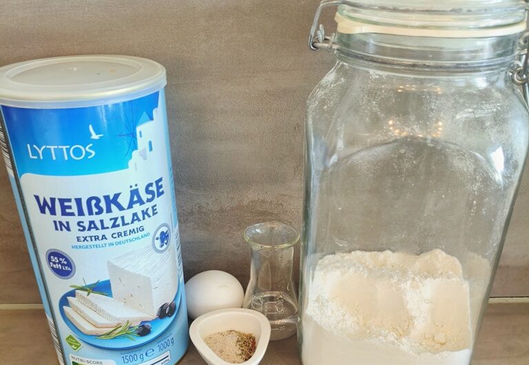 Feta-Brot aus dem Airfryer