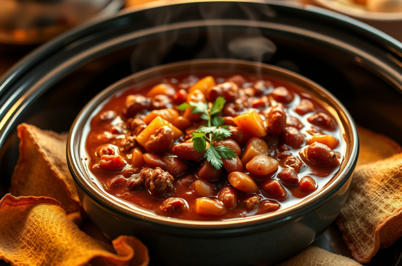 Chili Con Carne aus dem Crock Pot