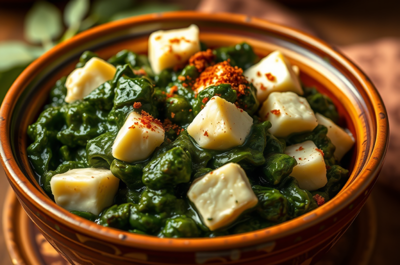 Palak Paneer aus dem Crock Pot