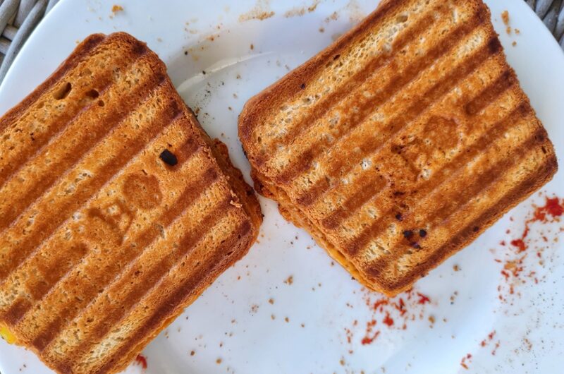 Einfaches Grillsandwich