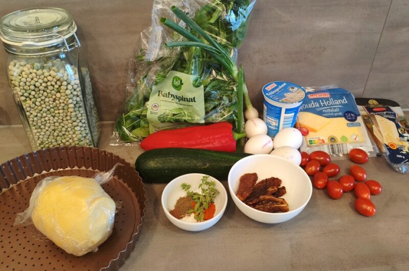 Gemüse Quiche